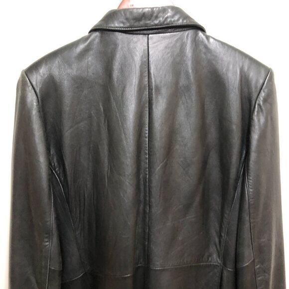 Kenneth Cole Reaction Leather Jacket Size Large - Picture 6 of 12